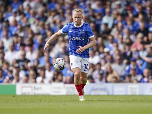 (Replaced Christian Saydee on 62 minutes) One wild volley over the bar as he became another of Pompey’s players who couldn’t finish off the plucky Cottagers.
