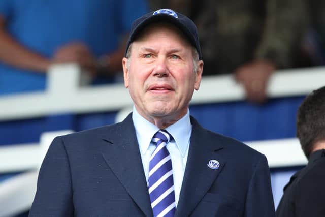 Pompey chairman Michael Eisner