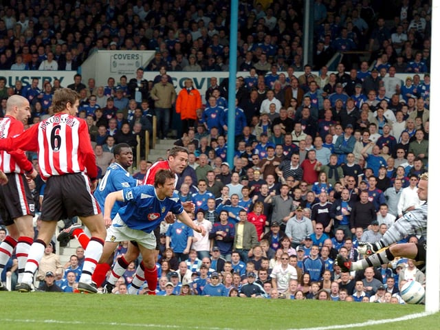 Signed from Wigan on a free transfer in 2002 and was a key member of the Division One title-winning side. So dependable across three years at Fratton.