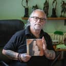 Alan Vickers with a picture of his late wife at his home in Somerstown, Portsmouth.

Picture: Habibur Rahman