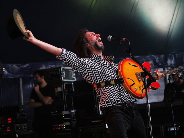 Wickham Festival 2023 in Blind Lane, Wickham. Day 4 of the festival took place on Sunday, August 6.Pictured is: Electric Swing Circus.Picture: Paul Windsor