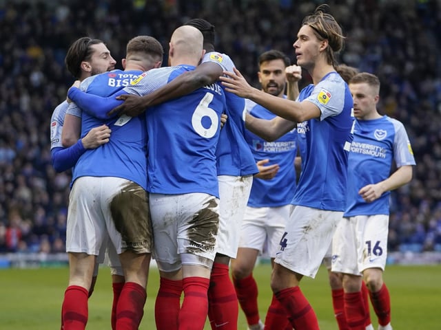 Pompey play host to Cheltenham in League One today.