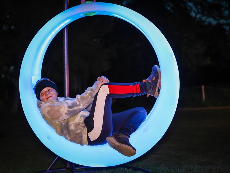 There will be plenty for all the family to enjoy - including the moon chairs