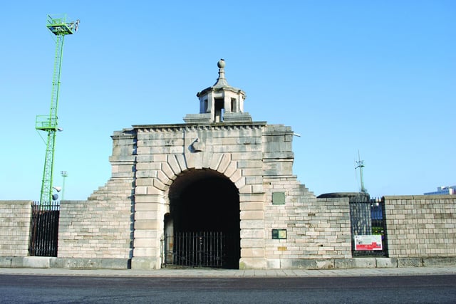 Landport Gate was once part of Portsmouth's defences. Its sister King James's Gate has been moved to Burnaby Road, but Landport Gate, built in 1760, remains in its original position in St George's Road. It was once the main entrance to Portsmouth and was possibly based on a design by Nicholas Hawksmoor.
Picture by Garth Groombridge