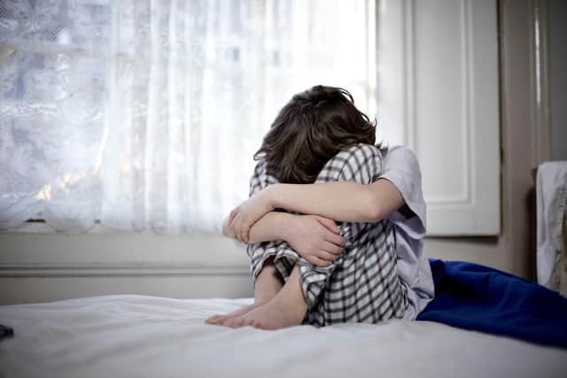 The number of child protection referrals has increased by 38 per cent in the South East of England, with figures also rising in Hampshire. Picture: Jon Challicom/ChildLine/PA Wire