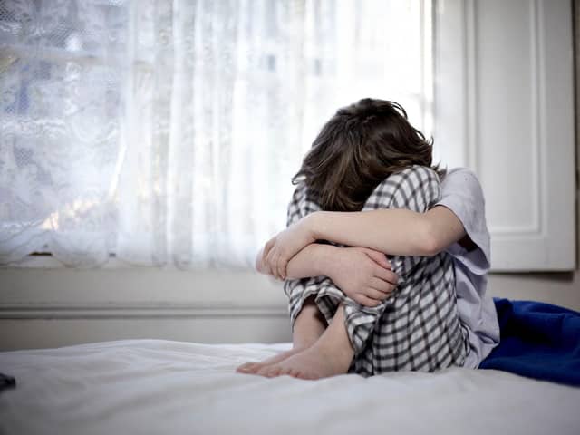 The number of child protection referrals has increased by 38 per cent in the South East of England, with figures also rising in Hampshire. Picture: Jon Challicom/ChildLine/PA Wire