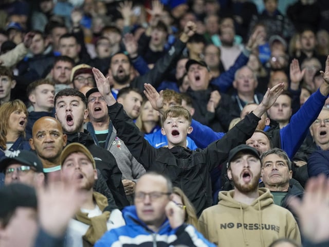 2,106 supporters made the trip to the Tigers' MKM Stadium for Saturday's 1-1 draw