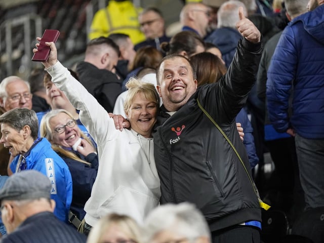 2,106 supporters made the trip to the Tigers' MKM Stadium for Saturday's 1-1 draw