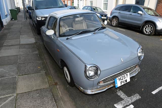 Residents in Adames Road, Fratton, are frustrated after a vintage car has been parked in their road for two years.
Picture: Sarah Standing (191022-4925)