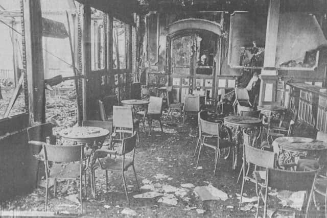 The remains of the Albert Bar after South Parade Pier, Southsea, burnt down in 1974. Picture: The News archive