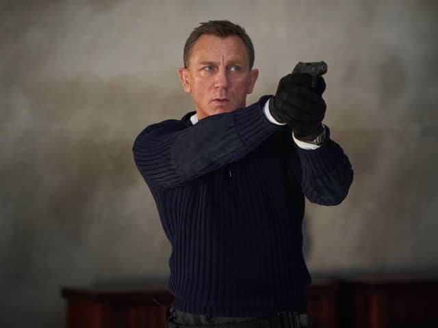 Daniel Craig, who plays James Bond, in No Time To Die. Picture: Nicole Dove