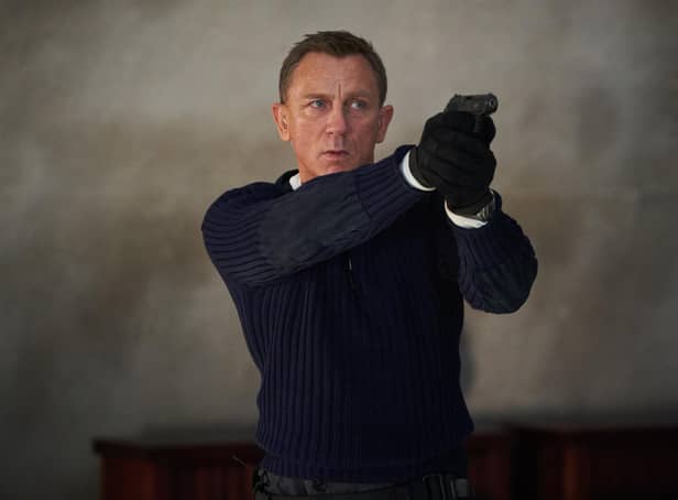 Daniel Craig, who plays James Bond, in No Time To Die. Picture: Nicole Dove
