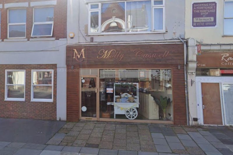 Molly Caswell Hairdressing on London Road, Hilsea, also received votes from two of our readers.