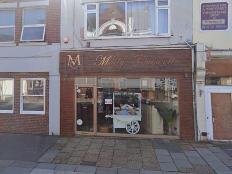 Molly Caswell Hairdressing on London Road, Hilsea, also received votes from two of our readers.