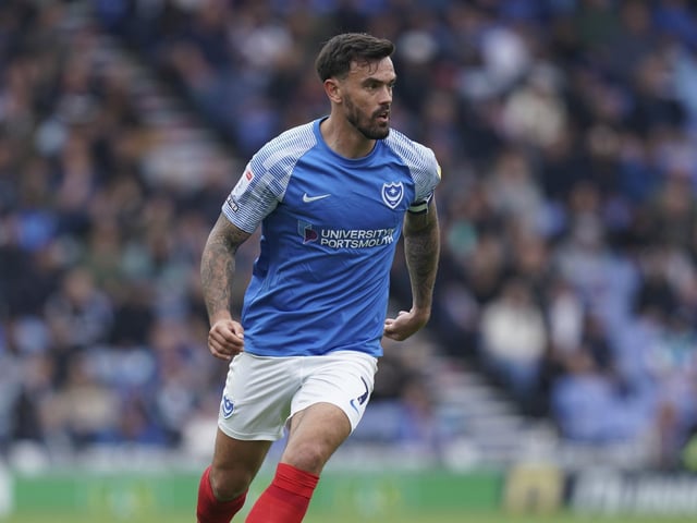 Pompey's newly-appointed skipper sat in front of the back four and relished the combative football being served up by the opposition. Such a key presence, with natural leadership.