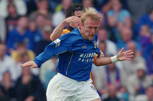 World superstar Robert Prosinecki played 35 times for Pompey during the 2001-02 season Picture: Steve Bardens /Allsport