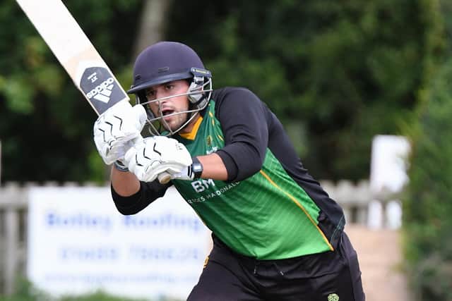 Hilio De Abreu hit 55 as Burridge recorded their first outright win of the 2022 Southern Premier League against Bournemouth.
Picture: Neil Marshall