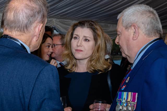 Royal Navy Veterans from Hampshire attend SSAFA event at House of Lords.