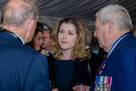 Royal Navy Veterans from Hampshire attend SSAFA event at House of Lords.