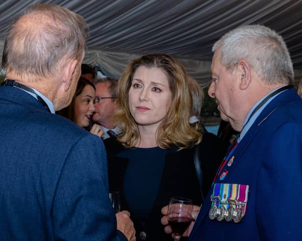 Royal Navy Veterans from Hampshire attend SSAFA event at House of Lords.
