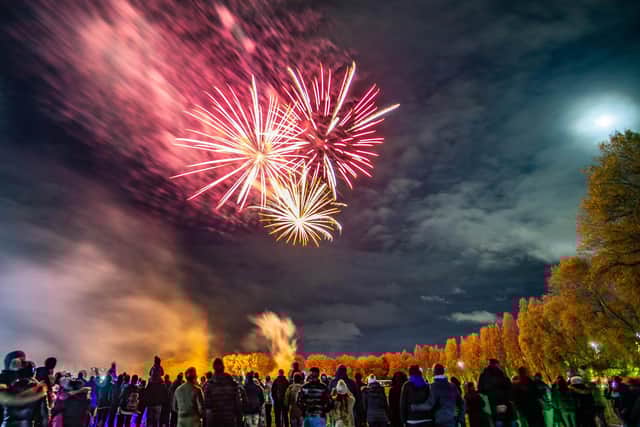 Cosham Fireworks display in 2019. Picture: Liam Nash Photography