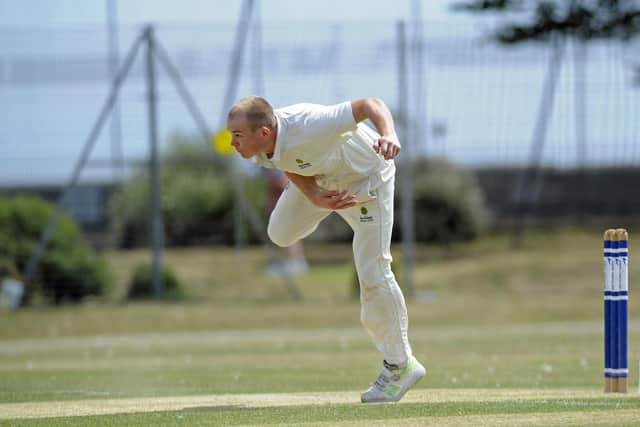 Sullivan White impressed with bat and ball as Burridge defeated Alton in their final SPL East group encounter. Picture Ian Hargreaves