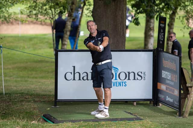 Paul Jones at the Farmfoods British Par 3 Championships