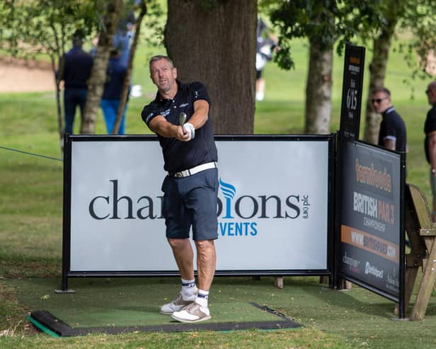 Paul Jones at the Farmfoods British Par 3 Championships