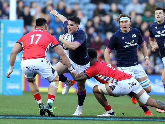 A bulwark in the centre, Johnson took some punishment from the Tongans. Looked to have scored a late try but was denied on the line. 6