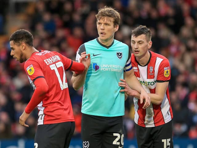 Sean Raggett believes Pompey deserved all three points at Lincoln.