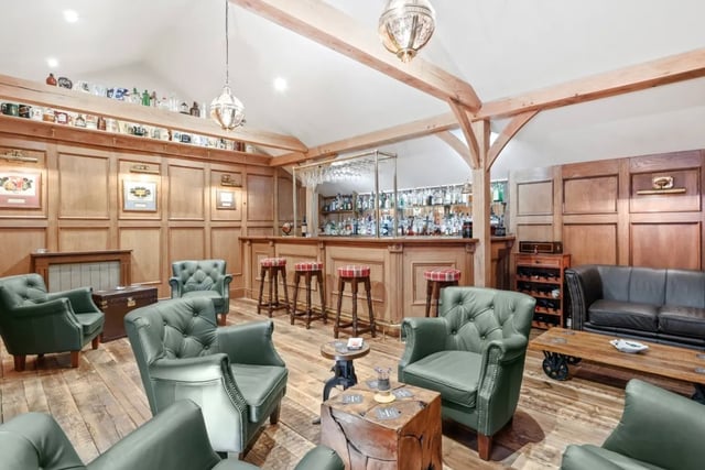 The listing says: "The main part of the house was recorded to be built in the 16th century before having two wing extensions built in the Victorian era. It is understood to be the former home of Lord Sherborne."