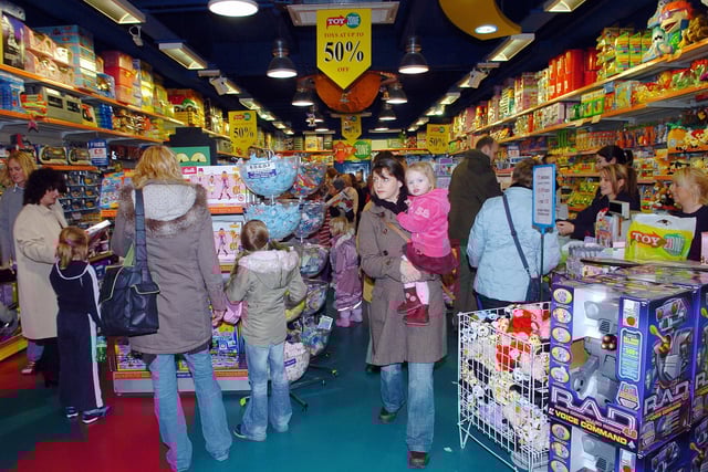 Here's what the inside of the Toyzone store in Gunwharf Quays looked like.