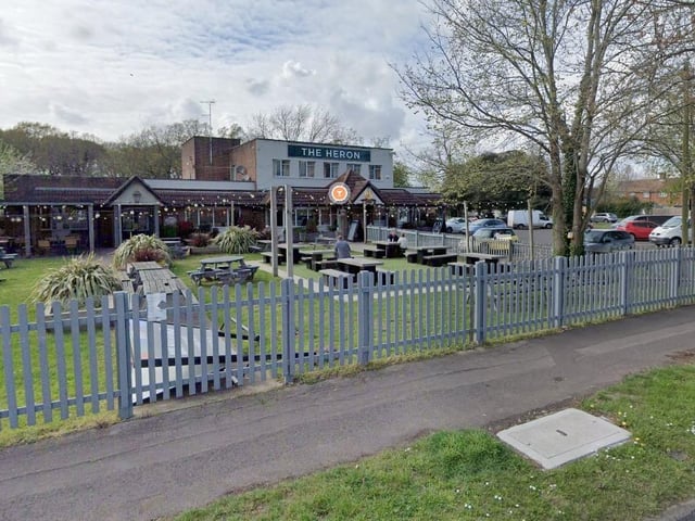 The Heron, Petersfield Road, Havant, PO9 2EN - rated 4.3 out of 5 according to Google reviews