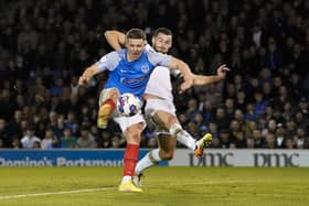 Colby Bishop equalised for Pompey in the 78th minute
