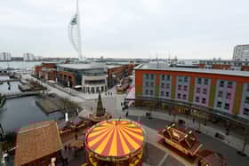 Gunwharf Quays Christmas Village has been at the centre of its festive plans in the past few years
Picture: Chris Moorhouse (jpns 031222-30)