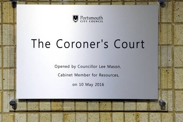 Portsmouth Coroner's Court in Guildhall Square. Picture: Malcolm Wells (180405-3355)