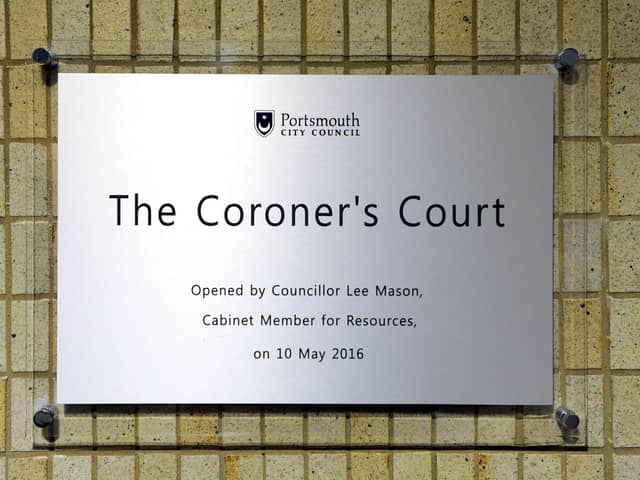 Portsmouth Coroner's Court in Guildhall Square. Picture: Malcolm Wells (180405-3355)