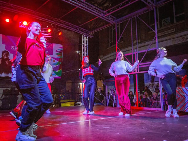 Palmerston Road Christmas Lights Switch On at Southsea on Thursday 23rd November 2023
Picture: Habibur Rahman