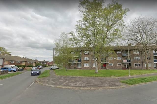 The incident took place in Laburnum Road, Waterlooville. Picture: Google Street View