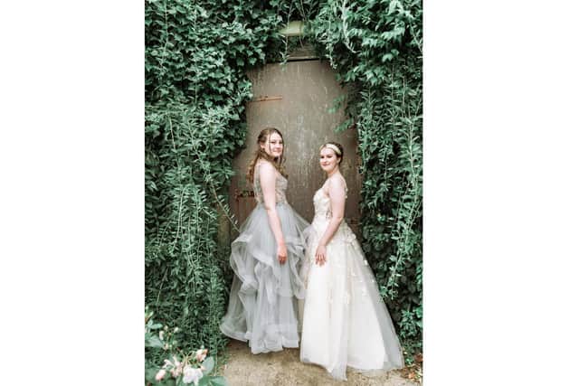Lily Drennan (left) and Evie Tikner at the Southsea Rose Gardens Southsea
Picture: Sophia Benham
Beside The Seaside Photography