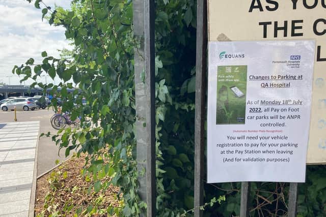 Queen Alexandra Hospital have announced new changes to parking. Portsmouth Hospitals University NHS Trust