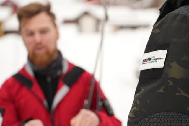 Image captured during the Arctic Adventure challenge.