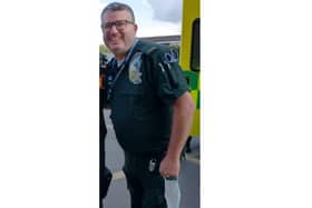 Aaron Bennett is walking around Portsea Island to raise money for Wessex Neurological Trust.