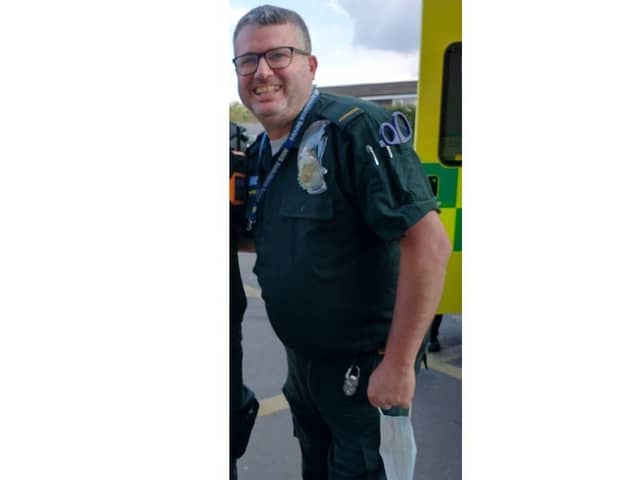 Aaron Bennett is walking around Portsea Island to raise money for Wessex Neurological Trust.
