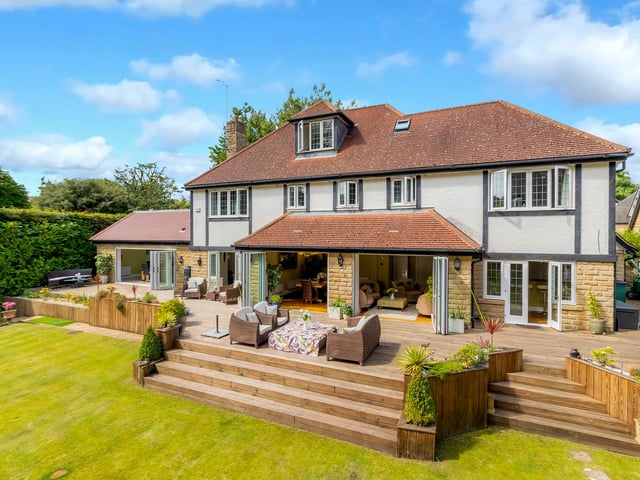 Bi-folding doors at the rear of the property lead out onto a full length timber decking area, that is ideal for outdoor dining.