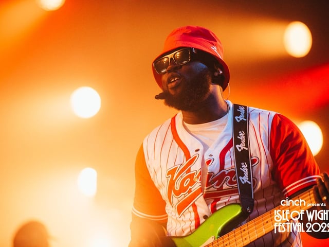 The Compozers in The Big Top at the Isle of Wight Festival 2022 on the opening Thursday