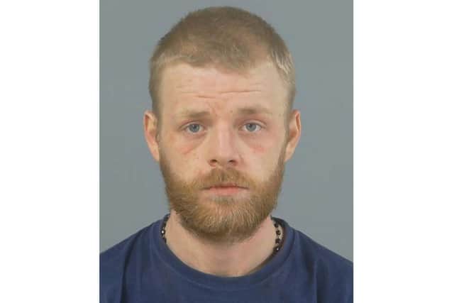Odin Charles Osman has been jailed for nine years for robbery and aggravated burglary.
Pictured: Odin Charles Osman