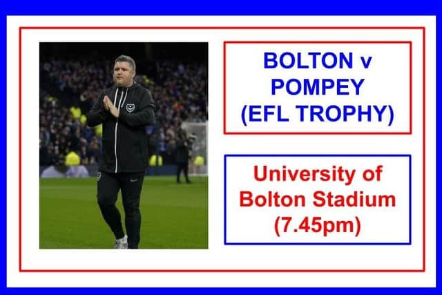 Bolton v Pompey LIVE.