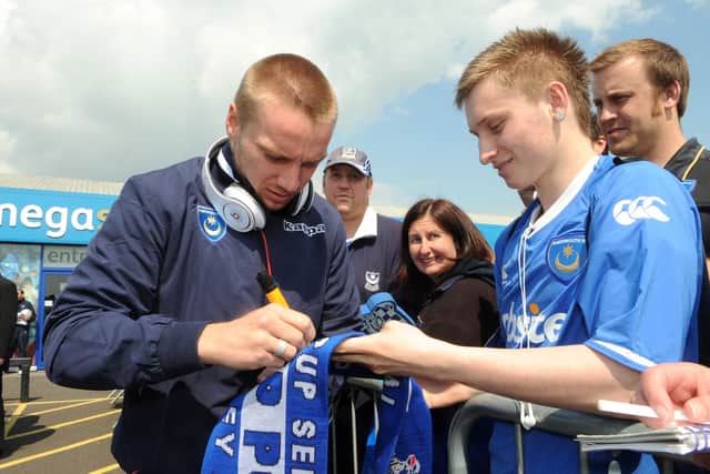 Jamie O'Hara was hugely popular with Pompey fans, winning nine player of the season awards in 2009-10. Picture: Ian Hargreaves
