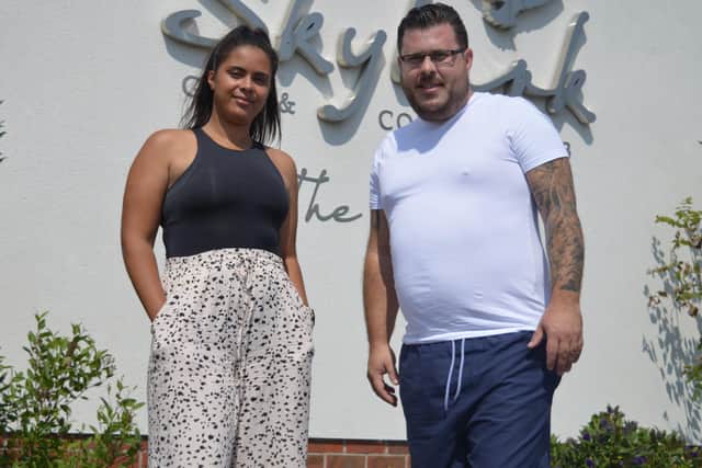 David Bevan from Love Your Pub with business partner Danielle Hilaire